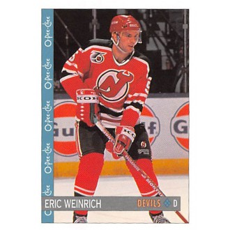 Řadové karty - Weinrich Eric - 1992-93 O-Pee-Chee No.95