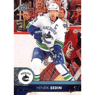 Řadové karty - Sedin Henrik - 2017-18 Upper Deck No.177