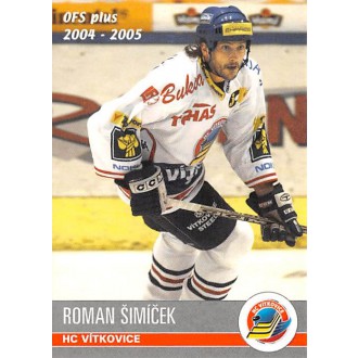 Extraliga OFS - Šimíček Roman - 2004-05 OFS No.356