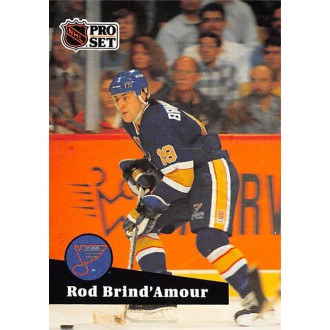 Řadové karty - Brind´Amour Rod - 1991-92 Pro Set French No.211