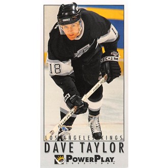 Řadové karty - Taylor Dave - 1993-94 Power Play No.364