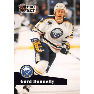 Řadové karty - Donnelly Gord - 1991-92 Pro Set French No.357