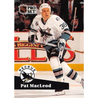 Řadové karty - MacLeod Pat - 1991-92 Pro Set French No.559