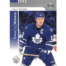 Sundin Mats - 2002-03 Piece of History No.83