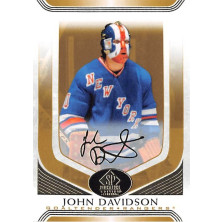 Davidson John - 2020-21 SP Signature Edition Legends Gold No.175