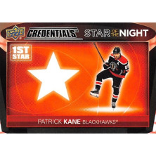 Kane Patrick - 2021-22 Credentials 1st Star of the Night No.6