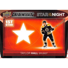 Hall Taylor - 2021-22 Credentials 1st Star of the Night No.10