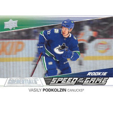 Podkolzin Vasily - 2021-22 Credentials Speed of the Game Rookies No.8