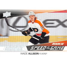 Allison Wade - 2021-22 Credentials Speed of the Game Rookies No.22