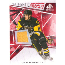 Myšák Jan - 2021-22 SP Game Used CHL Red Jersey No.56