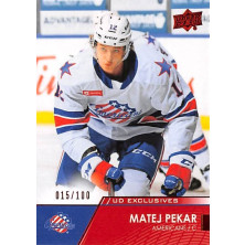 Pekař Matěj - 2021-22 Upper Deck AHL Exclusives No.86