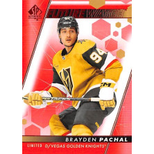 Pachal Brayden - 2022-23 SP Authentic Limited Red No.178