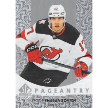 Sharangovich Yegor - 2022-23 SP Authentic Pageantry No.P27