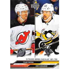 Toffoli Tyler, Karlsson Erik - 2023-24 Upper Deck No.700