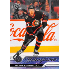 Guenette Maxence - 2023-24 Upper Deck Young Guns No.455