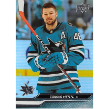 Hertl Tomas - 2023-24 Upper Deck Silver Foil No.144