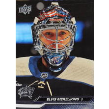 Merzlikins Elvis - 2023-24 Upper Deck Silver Foil No.303