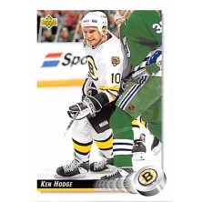 Hodge Ken - 1992-93 Upper Deck No.254