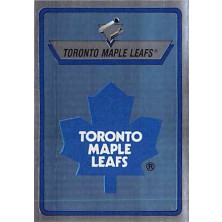 Toronto Maple Leafs Logo - 1990-91 Panini Stickers No.285